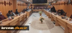 جلسه شورای اداری دانشگاه فرهنگیان استان لرستان همزمان با جشنواره کشوری قرآن وعترت  4