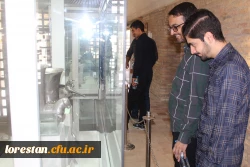 بازدید دانشجویان پسر شرکت کننده درجشنواره سی و دوم قران و عترت بخش دوم مرحله کشوری به میزبانی دانشگاه فرهنگیان لرستان از قلعه تاریخی فلک الافلاک در خرم آباد صبح امروز شانزدهم شهریور ماه به روایت تصویر 14