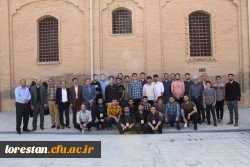 بازدید دانشجویان پسر شرکت کننده درجشنواره سی و دوم قران و عترت بخش دوم مرحله کشوری به میزبانی دانشگاه فرهنگیان لرستان از قلعه تاریخی فلک الافلاک در خرم آباد صبح امروز شانزدهم شهریور ماه به روایت تصویر 19