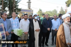 مراسم غبار روبی قبور مطهر شهدای دفاع مقدس به مناسبت آغاز  هفته دفاع مقدس 3