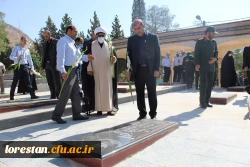 مراسم غبار روبی قبور مطهر شهدای دفاع مقدس به مناسبت آغاز  هفته دفاع مقدس 6