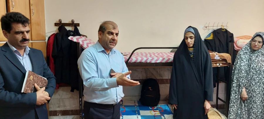  بازدید از سراهای دانشجویی مرکزحضرت زینب کبری (س) بروجرد 2