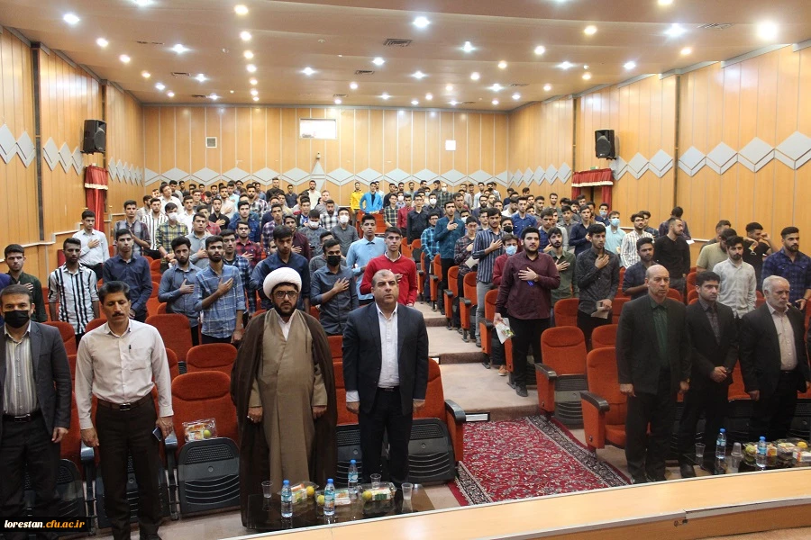 آیین استقبال از نو دانشجو معلمان دانشگاه فرهنگیان پردیس علامه طباطبایی لرستان 4