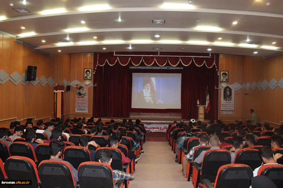 آیین استقبال از نو دانشجو معلمان دانشگاه فرهنگیان پردیس علامه طباطبایی لرستان 5