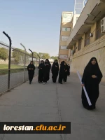 برگزاری همایش پیاده روی به مناسبت هفته تربیت بدنی- پردیس آیت الله کمالوند لرستان(واحد خواهران) 2