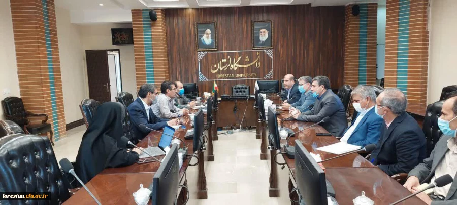 جلسه طرح تعاون وزارت عطف جهت راه اندازی رشته های آموزش تاریخ، مدیریت آموزشی و علوم تربیتی در مقطع کارشناسی ارشد در دانشگاه فرهنگیان لرستان 2