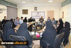 مراسم معارفه سرپرست معاونت دانشجویی و توسعه منابع پردیس آیت اله کمالوند خرم آباد 2