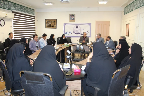 مراسم معارفه سرپرست معاونت دانشجویی و توسعه منابع پردیس آیت اله کمالوند خرم آباد 2