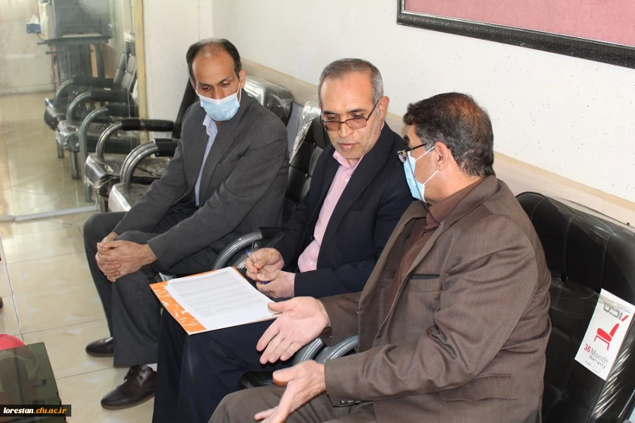 بازدید نظارت و ارزیابی و آموزش دانشگاه فرهنگیان لرستان از مدارس مجری دروس کارورزی 2