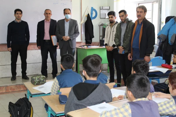 بازدید نظارت و ارزیابی و آموزش دانشگاه فرهنگیان لرستان از مدارس مجری دروس کارورزی 6