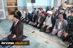 دیدار نماینده ولی فقیه و امام جمعه شهر خرم آباد با دانشجویان پردیس علامه طباطبایی لرستان  8