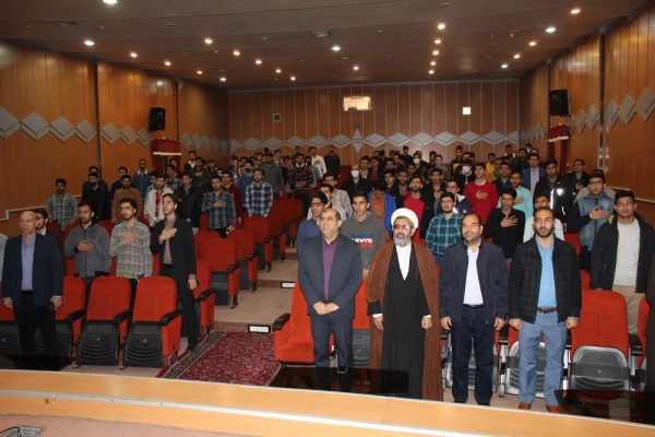 مراسم بزرگداشت 16 آذر روز دانشجو پردیس علامه طباطبایی لرستان 2