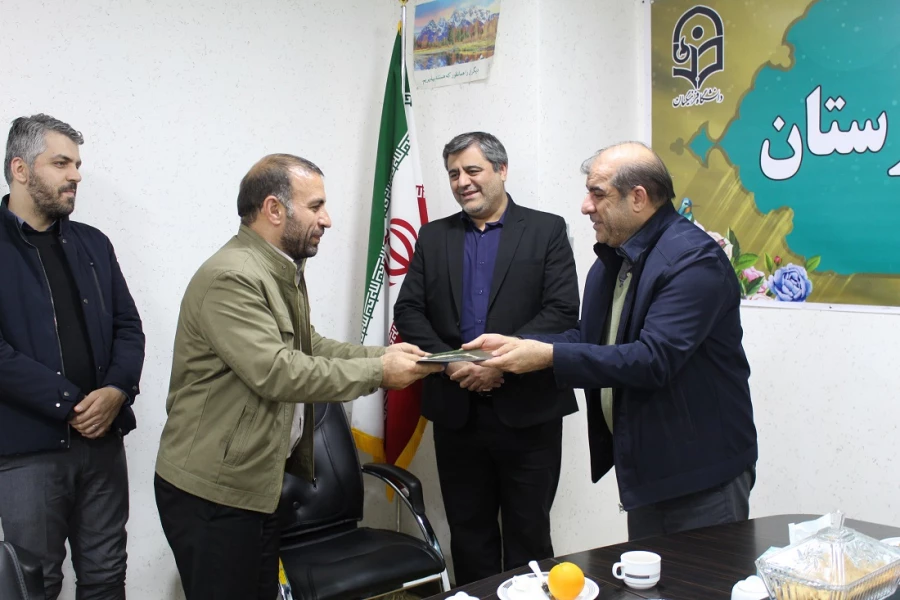 تودیع و معارفه مسئول اداره امور مالی دانشگاه فرهنگیان لرستان 6