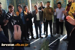 به مناسبت گرامیداشت ایام فاطمیه مراسم سوگواری و عزاداری در پردیس علامه طباطبایی لرستان  2