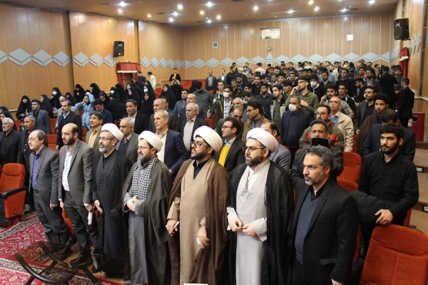 مراسم گرامیداشت شهدای امنیت وشهید گمنام پردیس علامه طباطبایی لرستان  2