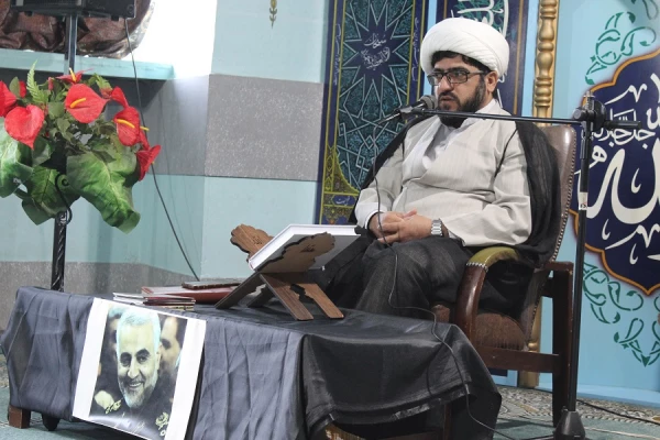 برگزاری مراسم سومین سالگرد شهادت سردار دلها شهید حاج قاسم سلیمانی، دانشگاه فرهنگیان لرستان 3