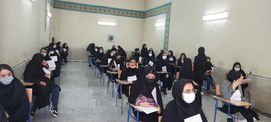 بازدید از روند برگزاری امتحانات پایان ترم اول پردیس آیت الله کمالوند خرم آباد به روایت تصویر 9