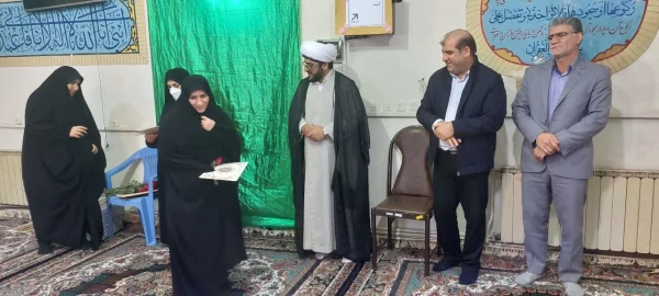 مراسم گرامیداشت خجسته سالروز میلاد سرور بانوان عالم حضرت فاطمه زهرا سلام الله علیها و روز زن در پردیس آیت الله کمالوند خرم آباد 9
