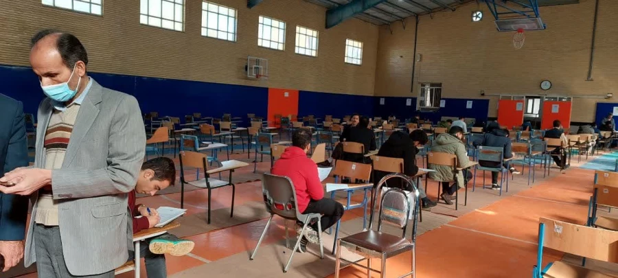 برگزاری امتحانات ترم اول پردیس علامه طباطبایی لرستان به روایت تصویر 4