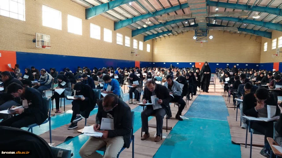 برگزاری آزمون دروس فرهنگی مهارت آموزان ماده ۲۸ دانشگاه فرهنگیان استان لرستان 9