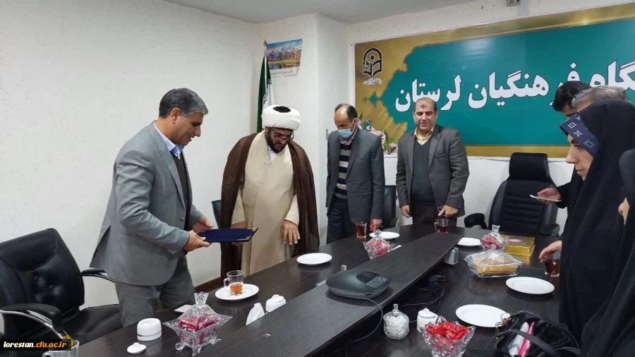  معارفه معاون هماهنگی دانشگاه فرهنگیان استان لرستان 2