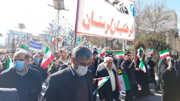 شرکت گسترده اساتید، همکاران و دانشجویان عزیز دانشگاه فرهنگیان استان لرستان در مراسم راهپیمایی ۲۲ بهمن ۱۴۰۱ به روایت تصویر 12