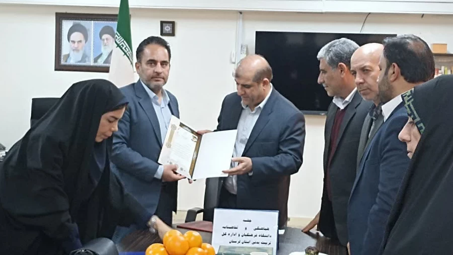 جلسه عقد تفاهم نامه همکاری ورزشی ،اداره کل ورزش و جوانان لرستان و دانشگاه فرهنگیان استان لرستان 3