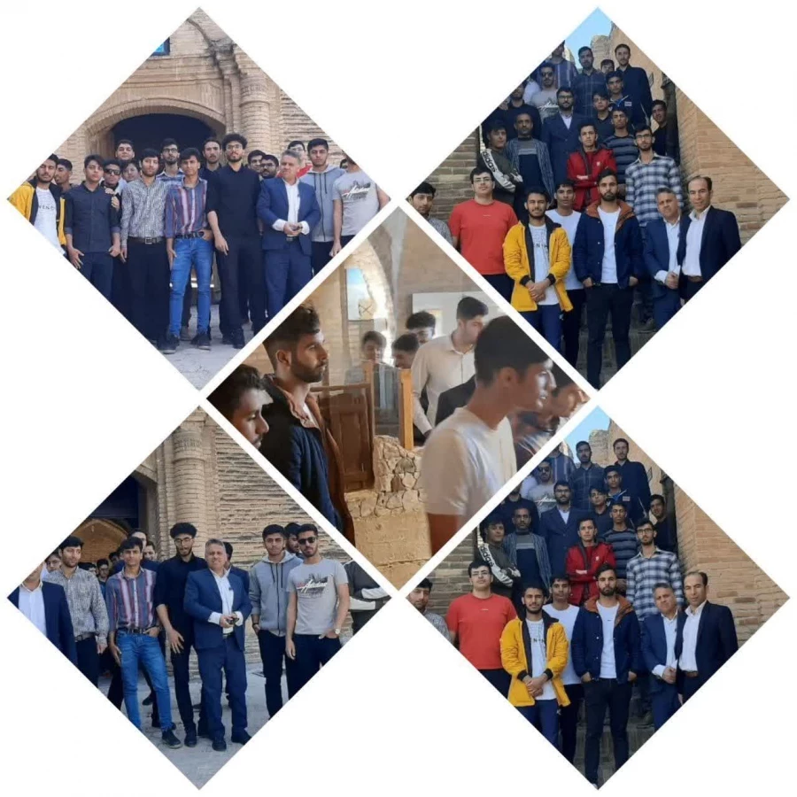 بازدید  اساتید و دانشجویان رشته تاریخ از قلعه فلک وافلاک 10