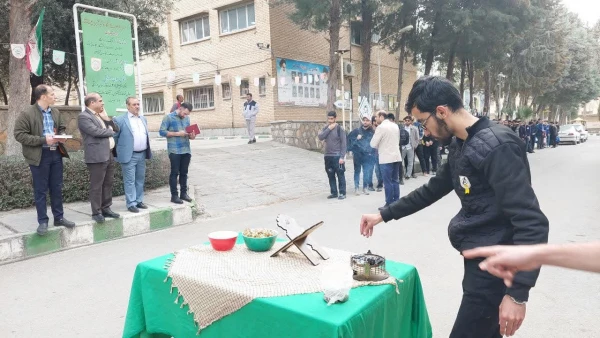 اعزام دانشجو معلمان به مناطق جنگی جنوب ( راهیان نور ) 2