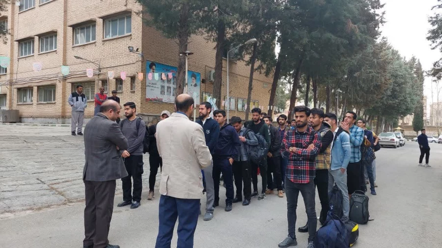 اعزام دانشجو معلمان به مناطق جنگی جنوب ( راهیان نور ) 2