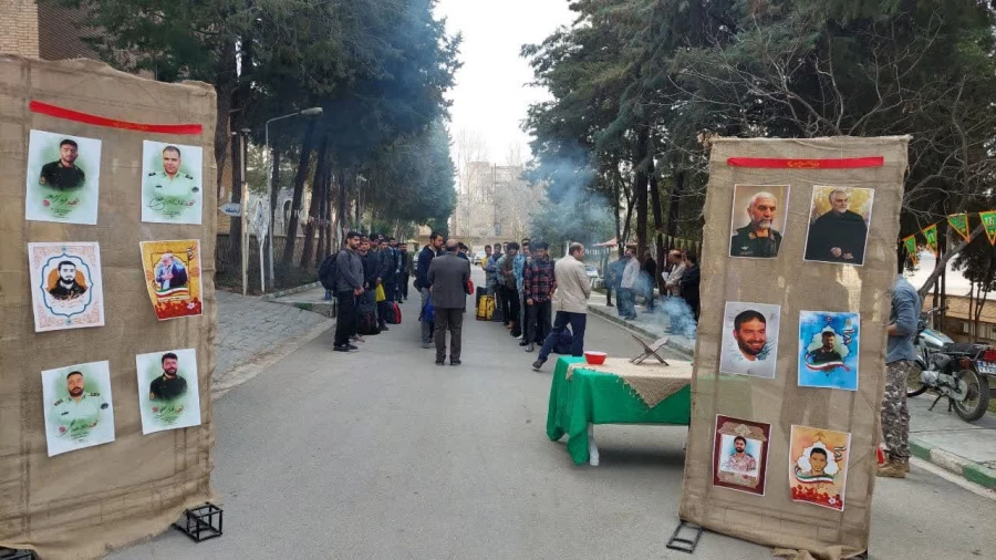 اعزام دانشجو معلمان به مناطق جنگی جنوب ( راهیان نور ) 2