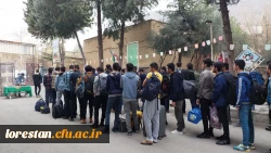 اعزام دانشجو معلمان به مناطق جنگی جنوب ( راهیان نور ) 2