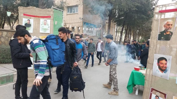 اعزام دانشجو معلمان به مناطق جنگی جنوب ( راهیان نور ) 2