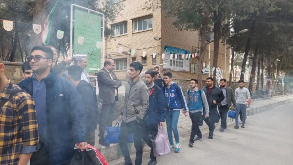 اعزام دانشجو معلمان به مناطق جنگی جنوب ( راهیان نور ) 2