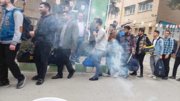 اعزام دانشجو معلمان به مناطق جنگی جنوب ( راهیان نور ) 2