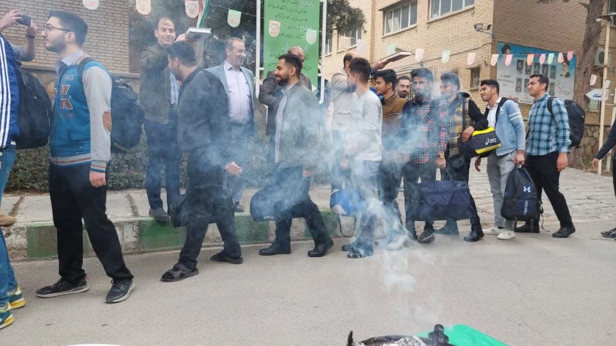 اعزام دانشجو معلمان به مناطق جنگی جنوب ( راهیان نور ) 2