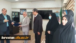 جلسه انتصاب معاونت توسعه ، منابع انسانی و دانشجویی پردیس آیت الله کمالوند خرم آباد 2