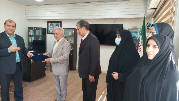 جلسه انتصاب معاونت توسعه ، منابع انسانی و دانشجویی پردیس آیت الله کمالوند خرم آباد 2