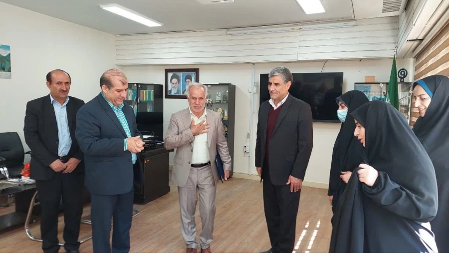 جلسه انتصاب معاونت توسعه ، منابع انسانی و دانشجویی پردیس آیت الله کمالوند خرم آباد 3