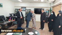 جلسه انتصاب معاونت توسعه ، منابع انسانی و دانشجویی پردیس آیت الله کمالوند خرم آباد 4