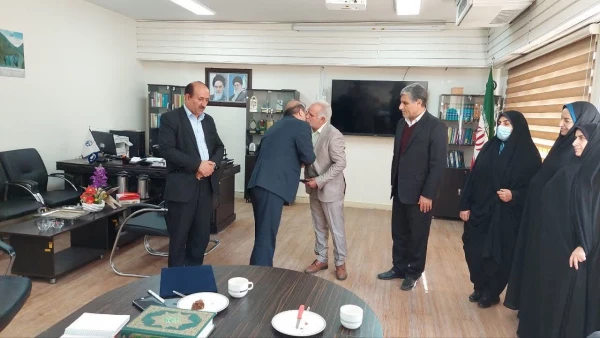 جلسه انتصاب معاونت توسعه ، منابع انسانی و دانشجویی پردیس آیت الله کمالوند خرم آباد 4