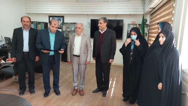 جلسه انتصاب معاونت توسعه ، منابع انسانی و دانشجویی پردیس آیت الله کمالوند خرم آباد 5