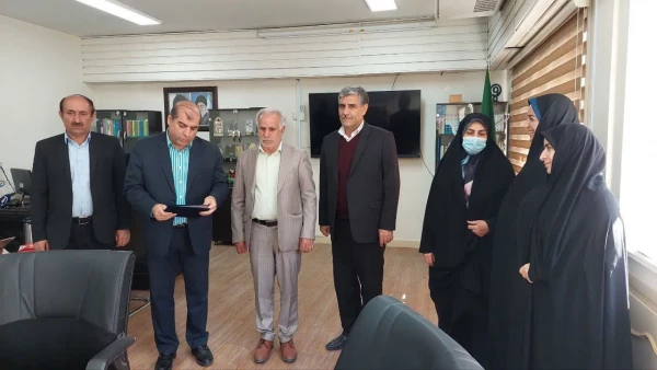 جلسه انتصاب معاونت توسعه ، منابع انسانی و دانشجویی پردیس آیت الله کمالوند خرم آباد 6