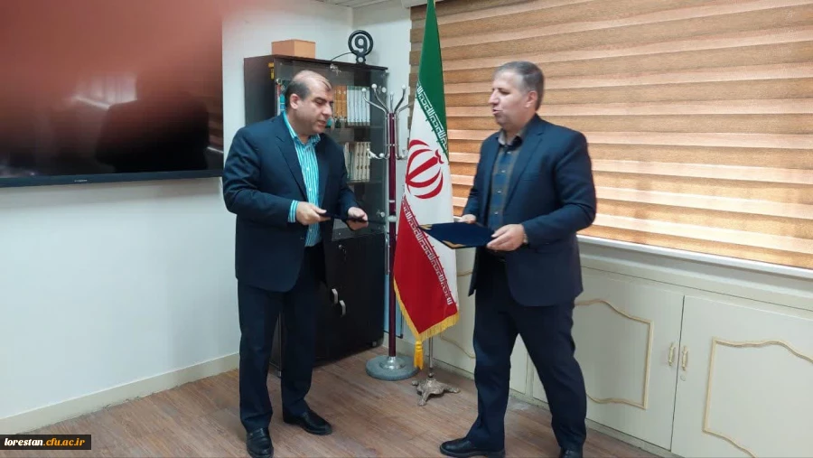 امضاء تفاهم نامه همکاری مابین کانون پرورش فکری کودکان و نوجوانان استان لرستان و دانشگاه فرهنگیان استان لرستان 2
