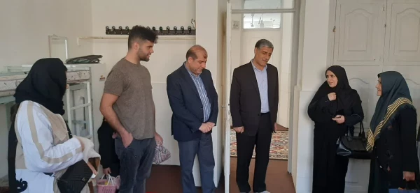 بازدید از ستاد اسکان دانشگاه فرهنگیان لرستان  5