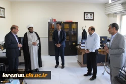 تبریک سال نو سرپرست دانشگاه فرهنگیان لرستان به کارکنان 2