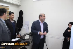 تبریک سال نو سرپرست دانشگاه فرهنگیان لرستان به کارکنان 5