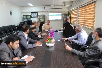 جلسه شورای مدیریت امور پردیس های دانشگاه فرهنگیان استان لرستان