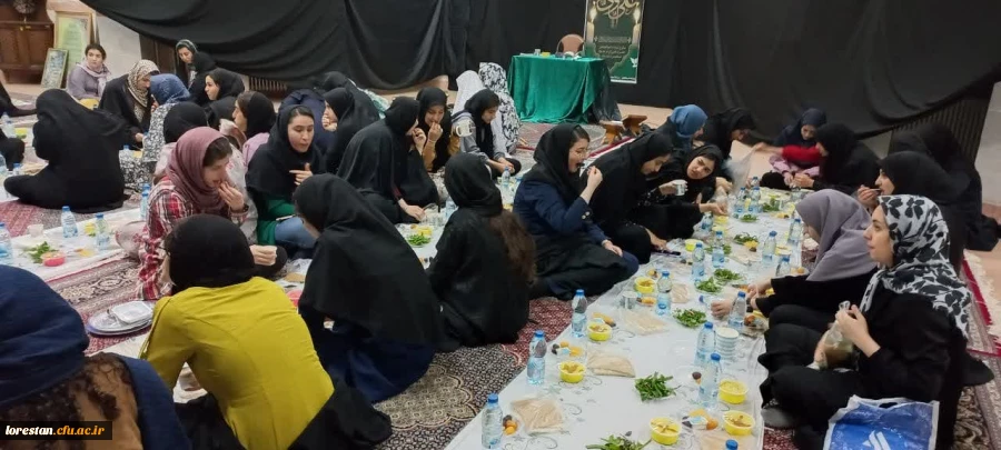 مراسم افطاری شب احیا  19 ماه مبارک رمضان مرکز زینب کبری (س) بروجرد 2