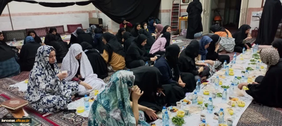مراسم افطاری شب احیا  19 ماه مبارک رمضان مرکز زینب کبری (س) بروجرد 2